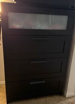 Black ikea dresser