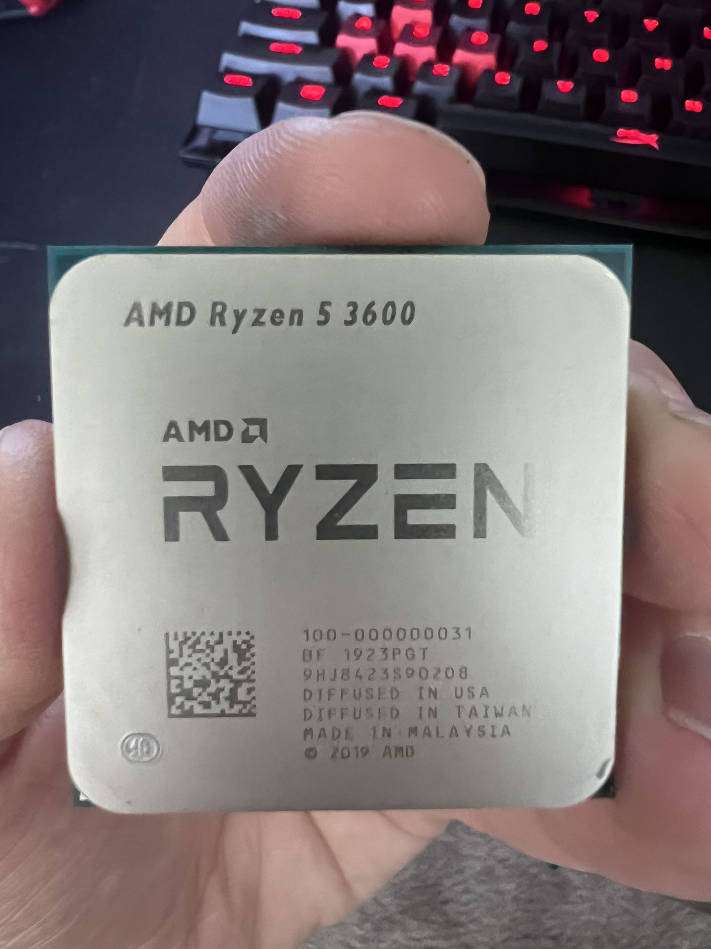 AMD Ryzen 5 3600 (Never Overclocked)