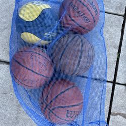 Basketballs 5 Total