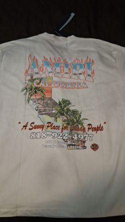 Amiri California Graphic T-Shirt White