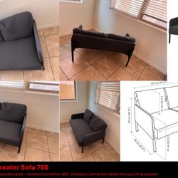 IKEA two-seater for cozy 