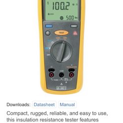 Insulation tester Fluke