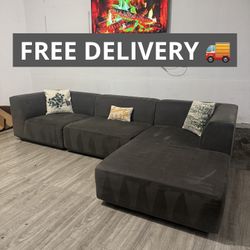 West Elm Modular Sectional Couch 🛋️ 