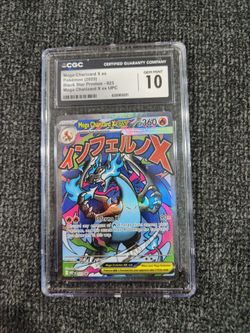 CGC 10 Gem Mint Mega Charizard X ex Pokémon Card
