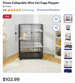 Cat outdoor playpen cage
