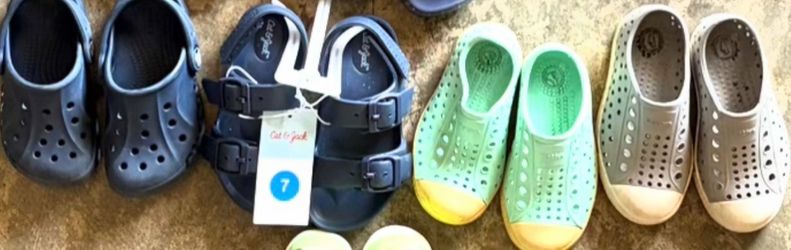 size 7 kid summer shoes