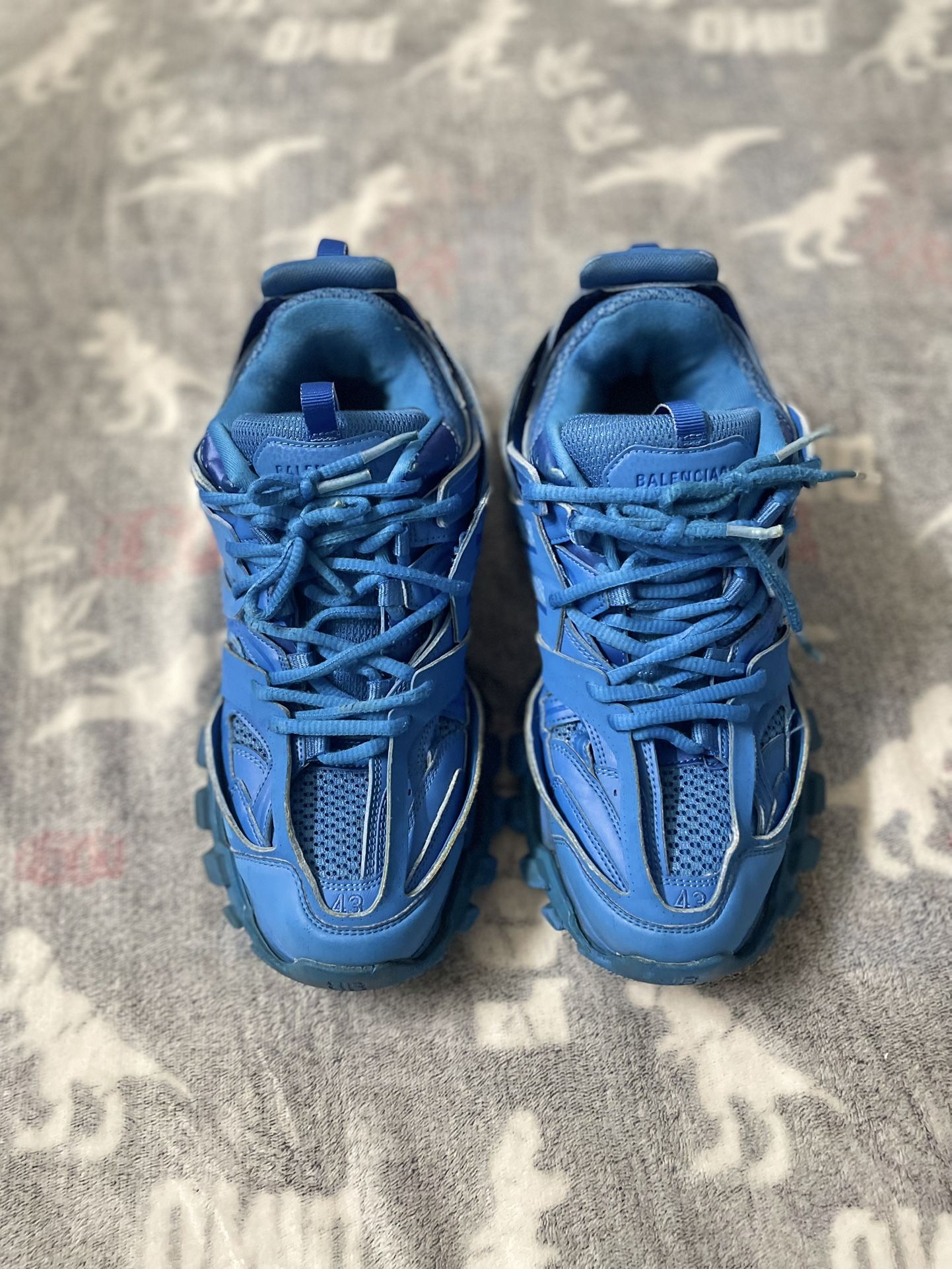 Blue Balenciaga Led
