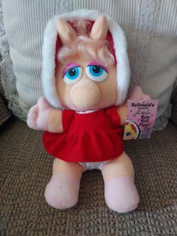 Mcdonald miss piggy plush doll