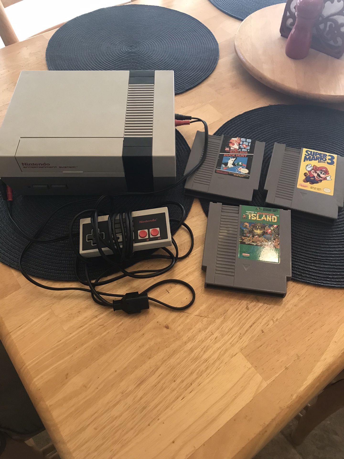 Original Nintendo NES System With Games