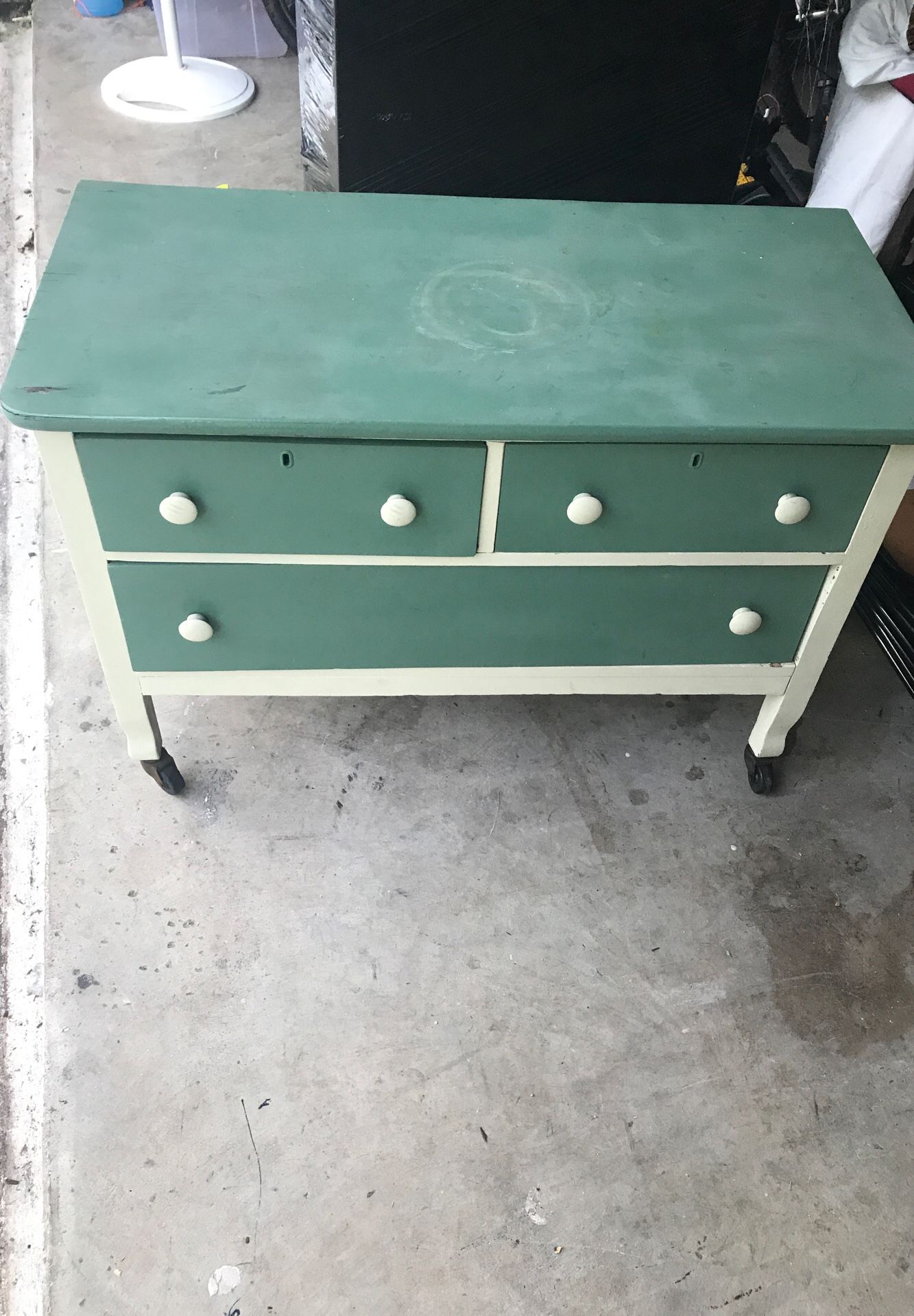 Antique wood Dresser