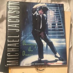 Michael Jackson dancing in the dream poems and reflections by Michael Jackson book
