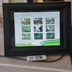 Digital Photo Frame With Remote