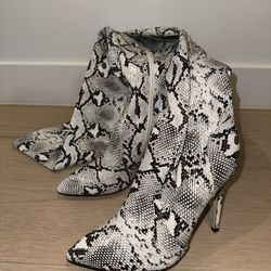 Snake Skin Boots