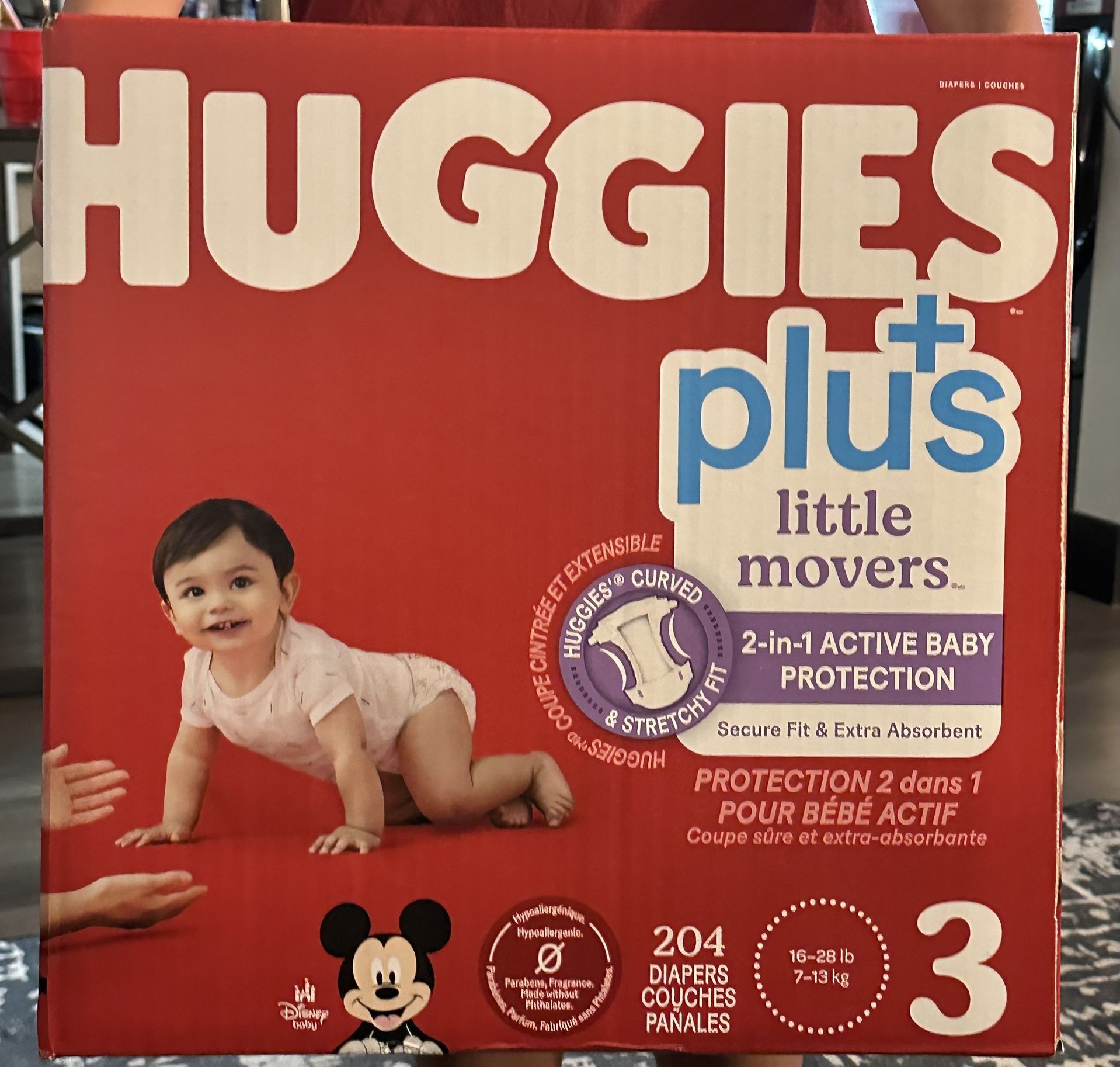 Size 3 Huggies Diapers 