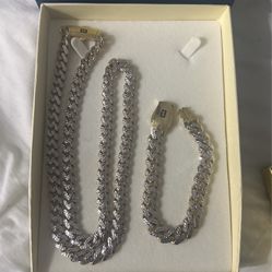 10k Chain & Bracelet 