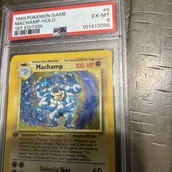 Machamp-holo 1st Edition 