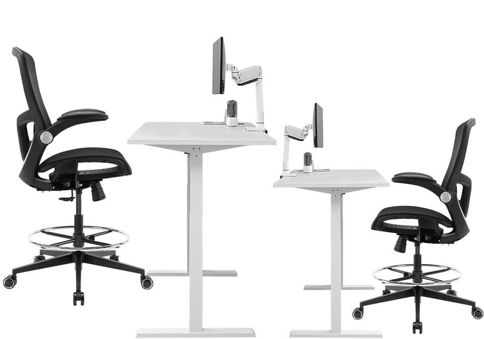 Office Drafting Chair,Ergonomic Tall Office Desk Chair,Adjustable