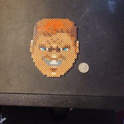 Doom Guy Perler