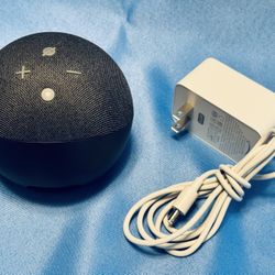 Echo Dot 4th Gen Smart speaker with Alexa | Black/Charcoal