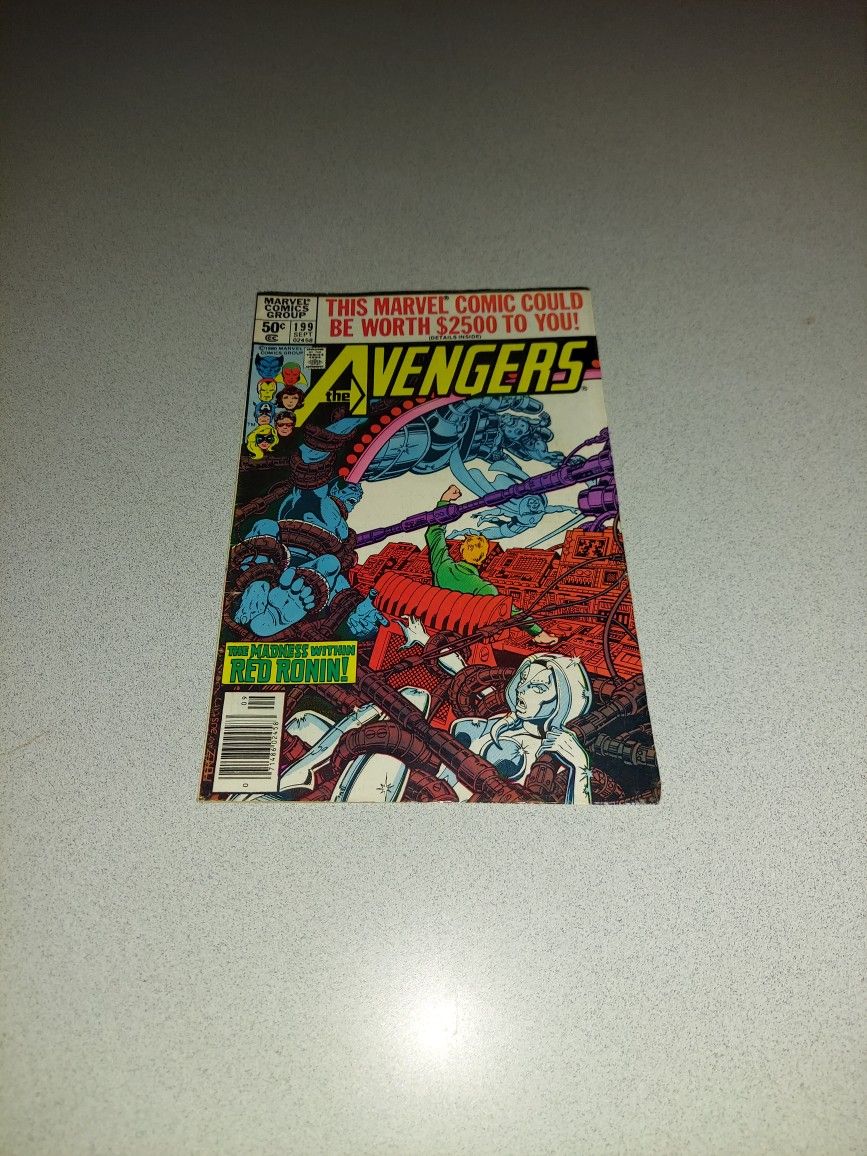 VINTAGE 1980 THE AVENGERS #199 COMIC