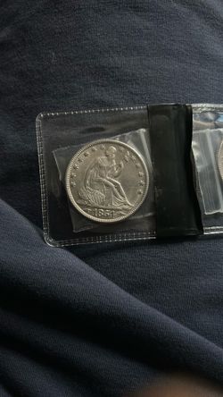 1875~s/1854-o Seated Liberty Half Dollars 