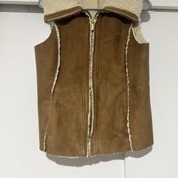 Michael Kors Faux Suede Zip Front