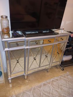 Mirrored Dresser