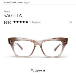 Akoni Sagitta Eyeglasses Women's Brand NEW