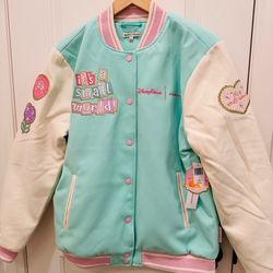 Large Stoney Clover Disneyland varsity jacket It's Small World