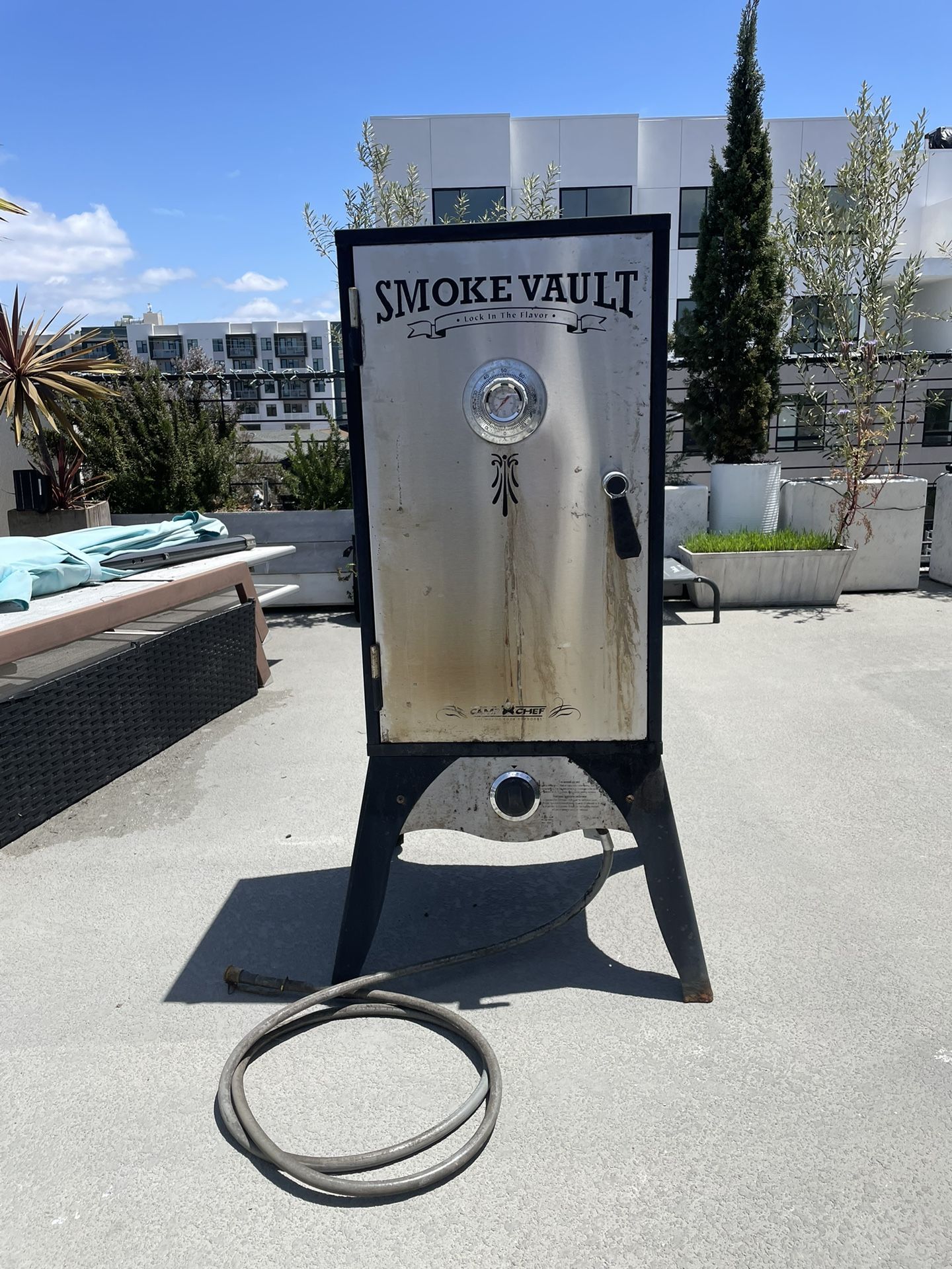 FREE - Camp Chef Smoke Vault, 18 in. Vertical Propane Smoker