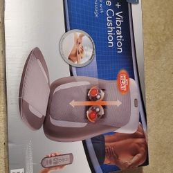 Shiatsu + Vibration Massage Cushion
