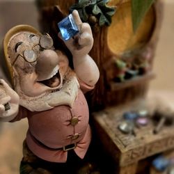 Disney Pot Plant/ Happy The Dwarf 