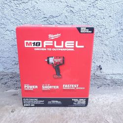 Milwaukee 1/2" Impact Wrench Brushless Fuel High Torque 1600 Lbs M18 