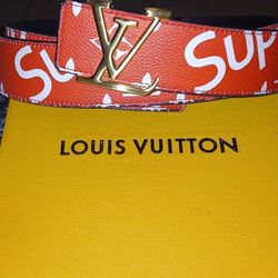 Louis Vuitton Supreme Belt