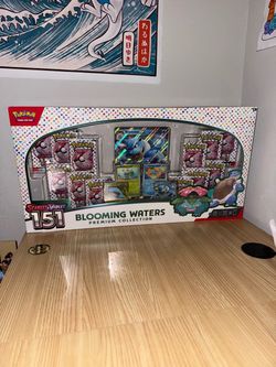 Pokémon TCG 151 Blooming Waters Premium Collection Box Factory Sealed