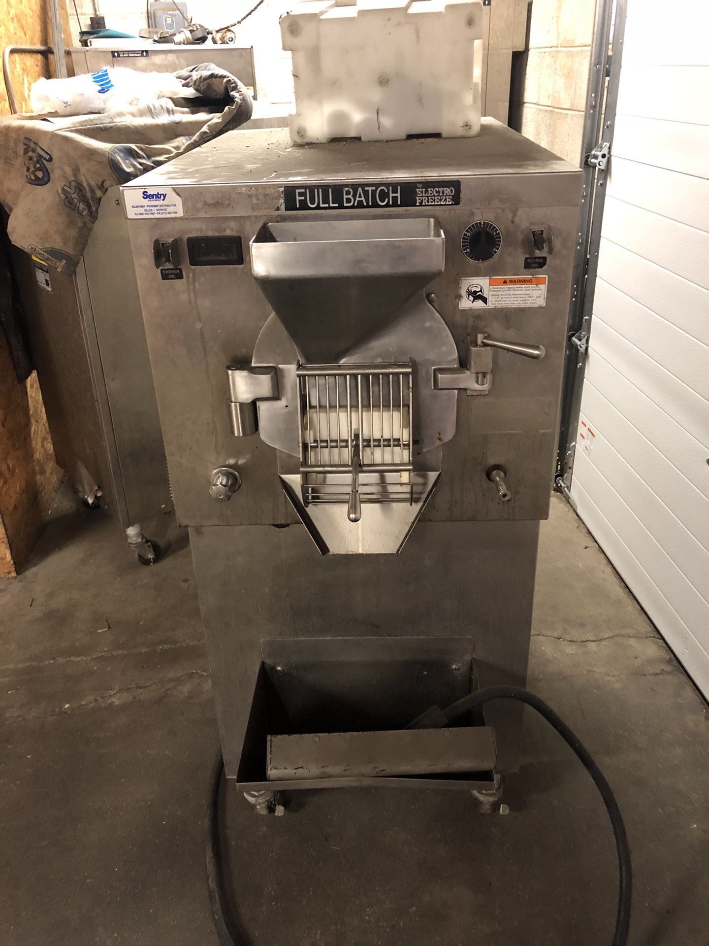 Electro Freeze Full Batch water ice machine