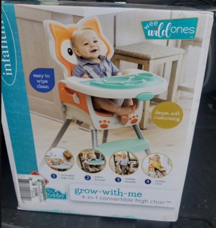 Baby High Chair 4 In 1