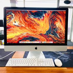 Apple IMAC 27” Late 2013 3.2Ghz QuadCore i5 8GB 1TB OS CATALINA Chipped Glass