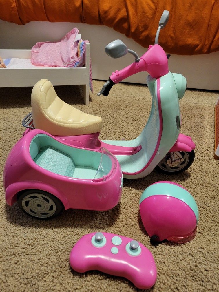 Remote Control Scooter For 18 Inch Doll