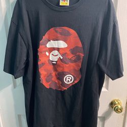 Bape Red Camo Size 2XL