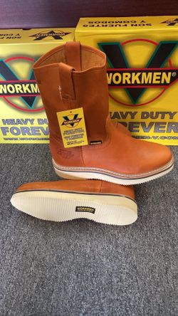 Bota De Piel Para Trabajo