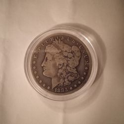 1883 Carson City Morgan Silver Dollar 