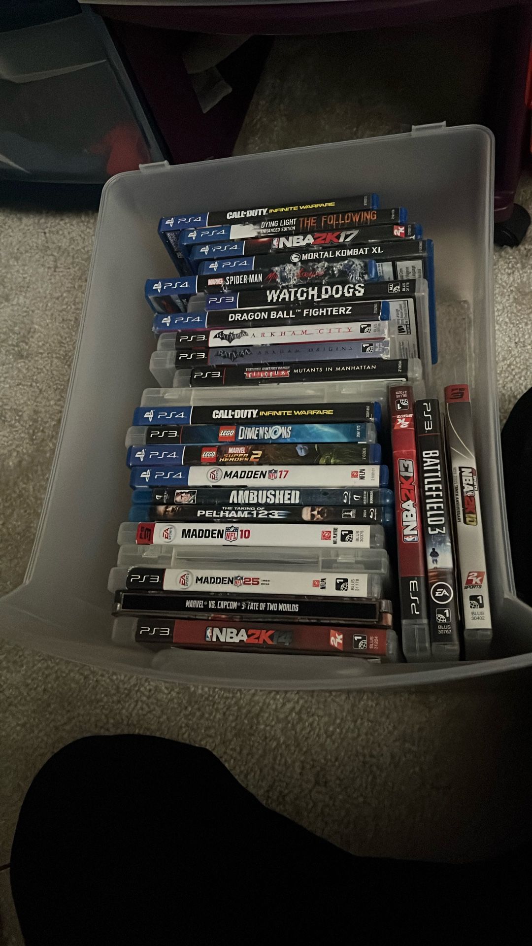 PS3 And PS4 games (read Description)