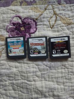 Nintendo DS Games (Assorted Lot of 3 Games)