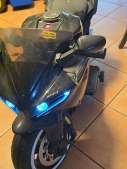 Kids motorcycle battery power bike