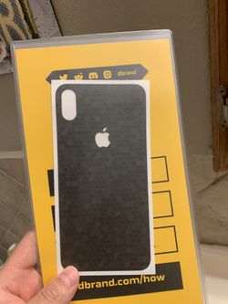 Dbrand skin iPhone XS Max