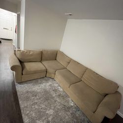 Pottery Barn L -Shaped Couch