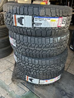 Falken AT4 W 285-70-17 Tires All Terrian. 