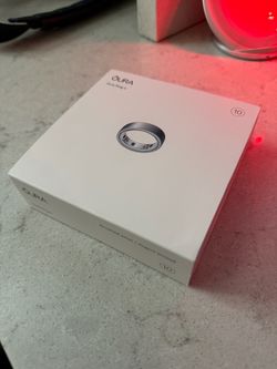 Oura Ring 4 – Brushed Silver – Size 10