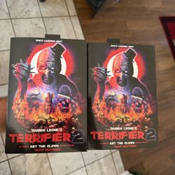 Art Terrifier Blood Splattered  NECA CLOWN NEW 